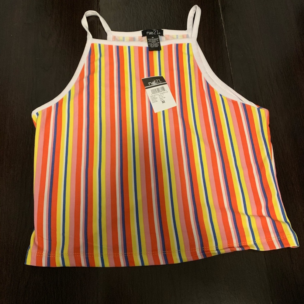 Colorful crop top